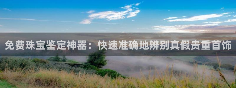 开丰娱乐官网电话：免费珠宝鉴定神器：快速准确地辨别真假贵重首饰