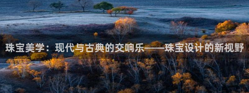 开丰娱乐平台注册：珠宝美学：现代与古典的交响乐——珠宝设计的新视野