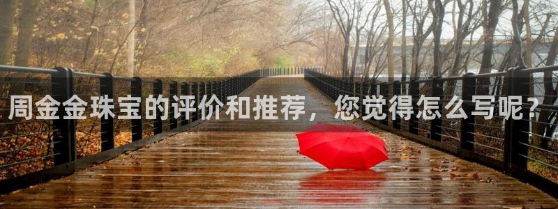 开丰娱乐趣 7O935：周金金珠宝的评价和推荐，您觉得怎么写呢？