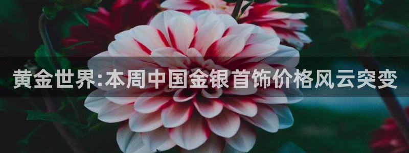 开丰娱乐登录官方网站：黄金世界:本周中国金银首饰价格风云突变