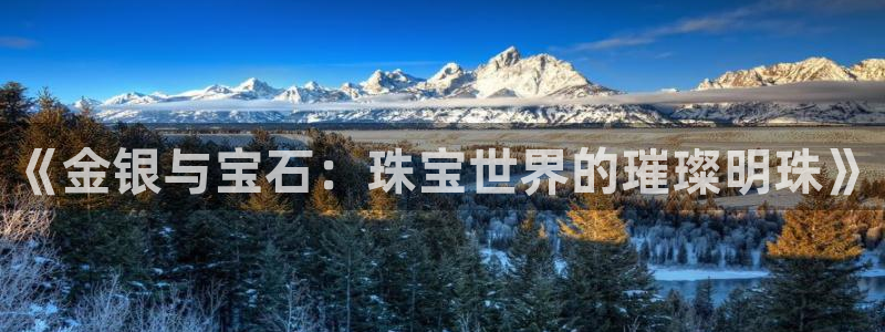 开丰娱乐优七九九47：《金银与宝石：珠宝世界的璀璨明珠》