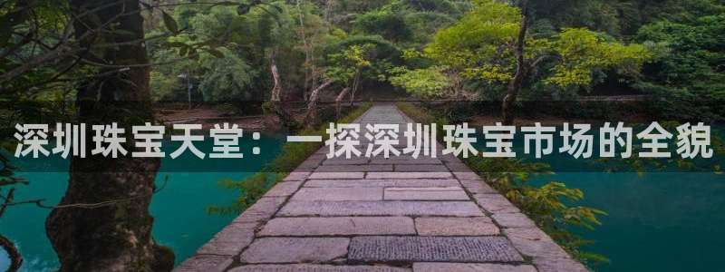 开丰娱乐登陆地址：深圳珠宝天堂：一探深圳珠宝市场的全貌
