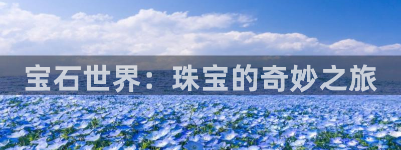 开丰娱乐官网最新消息：宝石世界：珠宝的奇妙之旅