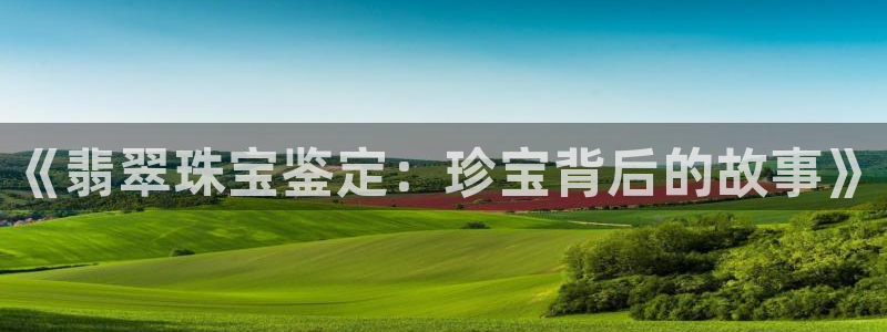 开丰娱乐手机app：《翡翠珠宝鉴定：珍宝背后的故事》