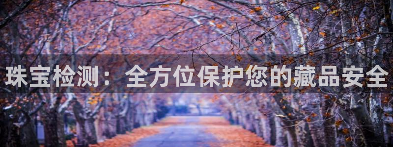 开丰娱乐巾67五壹叁八：珠宝检测：全方位保护您的藏品安全