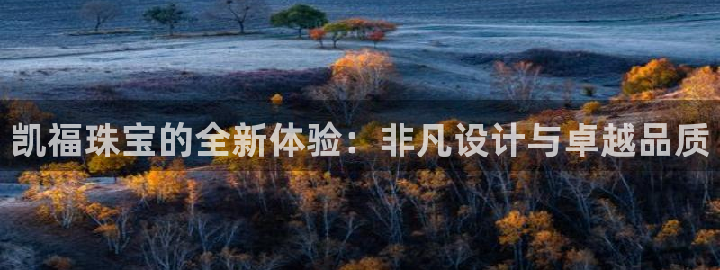 开丰娱乐注册资金多少：凯福珠宝的全新体验：非凡设计与卓越品质